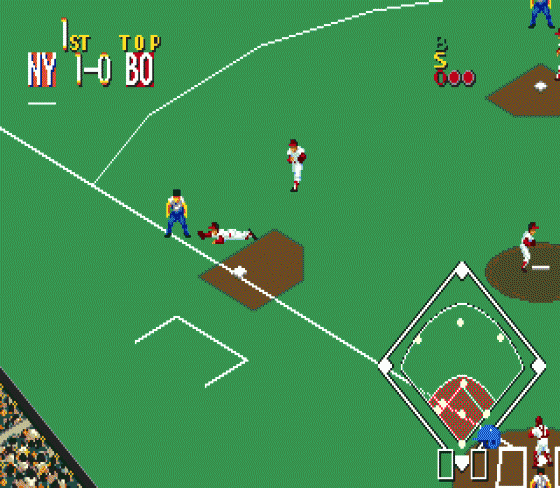 Sports Talk Baseball Screenshot 5 (Sega Genesis)