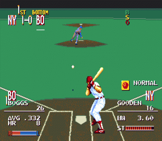 Sports Talk Baseball Screenshot 7 (Sega Genesis)