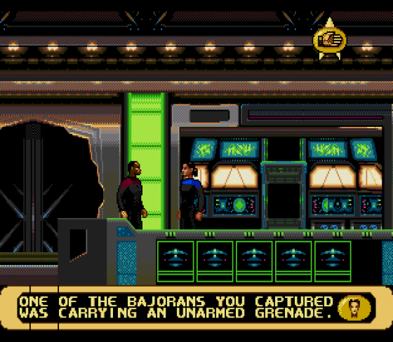 Star Trek: Deep Space Nine - Crossroads Of Time Screenshot 8 (Sega Genesis)