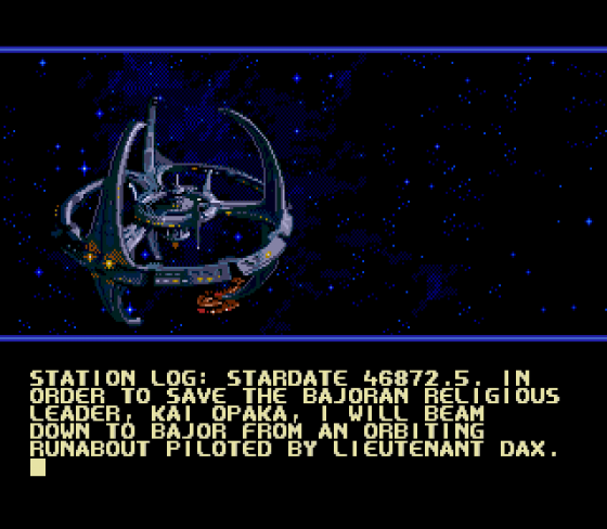 Star Trek: Deep Space Nine - Crossroads Of Time Screenshot 9 (Sega Genesis)