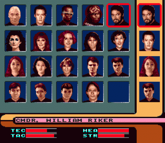 Star Trek, The Next Generation: Echoes From The Past Screenshot 5 (Sega Genesis)