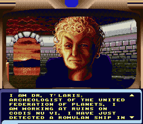 Star Trek, The Next Generation: Echoes From The Past Screenshot 7 (Sega Genesis)