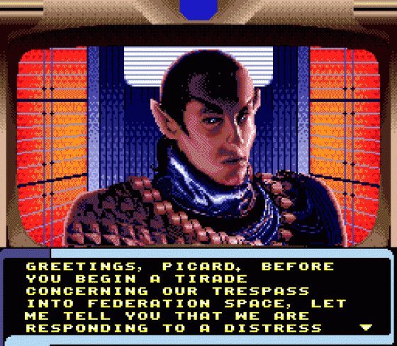 Star Trek, The Next Generation: Echoes From The Past Screenshot 14 (Sega Genesis)