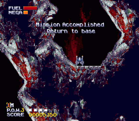 Sub-Terrania Screenshot 5 (Sega Genesis)