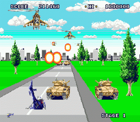 Super Thunder Blade Screenshot 8 (Sega Genesis)