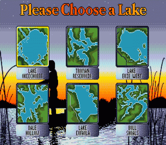 TNN Outdoors Bass Tournament '96 Screenshot 10 (Sega Genesis)