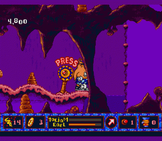 ToeJam & Earl 2: Panic On Funkotron Screenshot 115 (Sega Genesis)