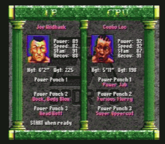 Toughman Contest Screenshot 6 (Sega Genesis)