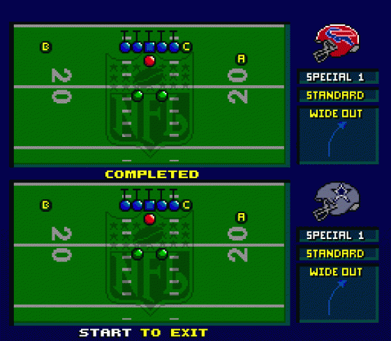 Troy Aikman Football Screenshot 6 (Sega Genesis)