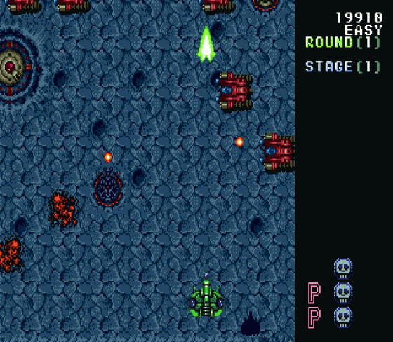 Truxton Screenshot 7 (Sega Genesis)