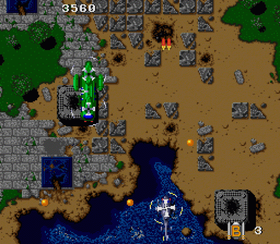 Twin Cobra Screenshot 8 (Sega Genesis)