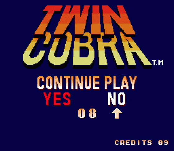 Twin Cobra Screenshot 10 (Sega Genesis)