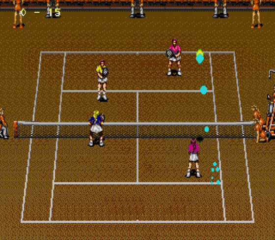 Wimbledon Championship Tennis Screenshot 12 (Sega Genesis)