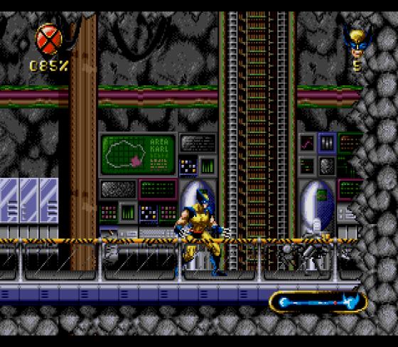 Wolverine Adamantium Rage Screenshot 6 (Sega Genesis)