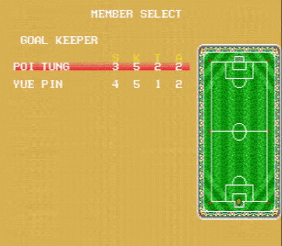 World Championship Soccer Screenshot 6 (Sega Genesis)