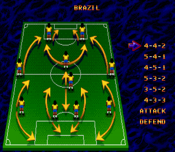 World Championship Soccer II Screenshot 12 (Sega Genesis)