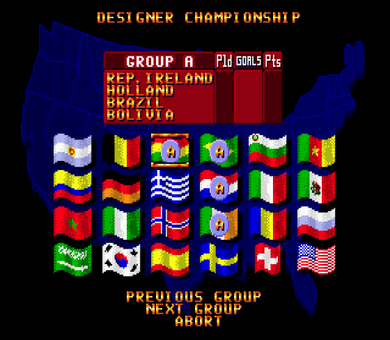 World Championship Soccer II Screenshot 18 (Sega Genesis)