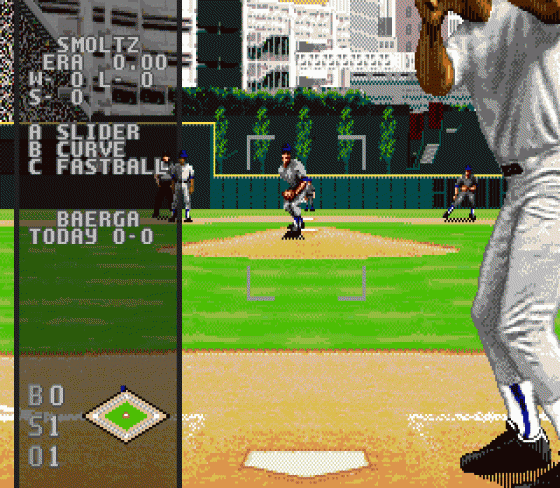 World Series Baseball '95 Screenshot 8 (Sega Genesis)