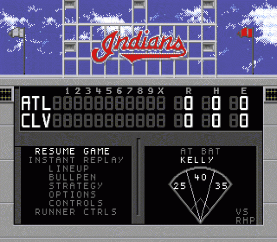 World Series Baseball '95 Screenshot 9 (Sega Genesis)