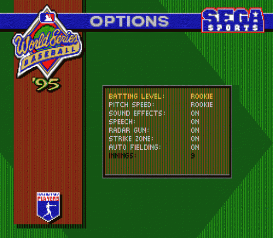 World Series Baseball '95 Screenshot 17 (Sega Genesis)