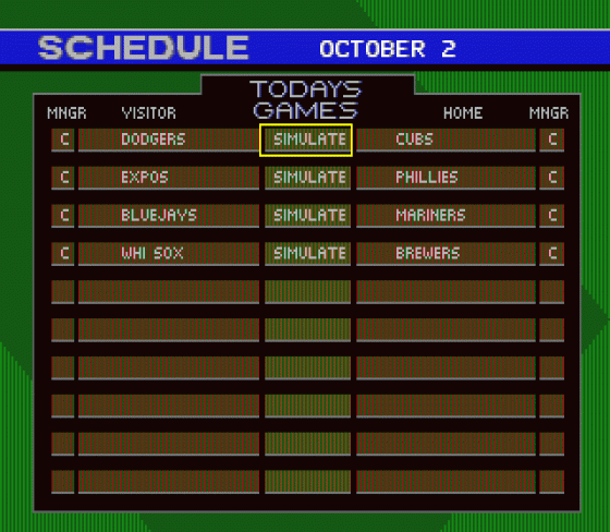 World Series Baseball 98 Screenshot 7 (Sega Genesis)