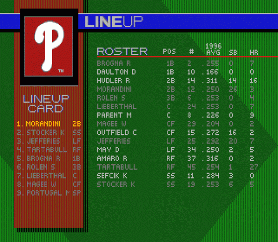 World Series Baseball 98 Screenshot 14 (Sega Genesis)