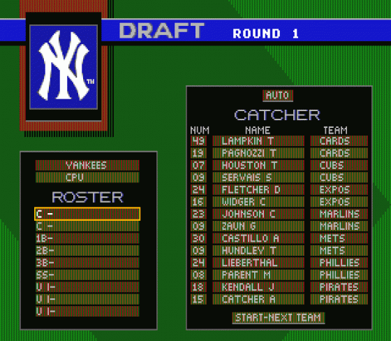 World Series Baseball 98 Screenshot 17 (Sega Genesis)