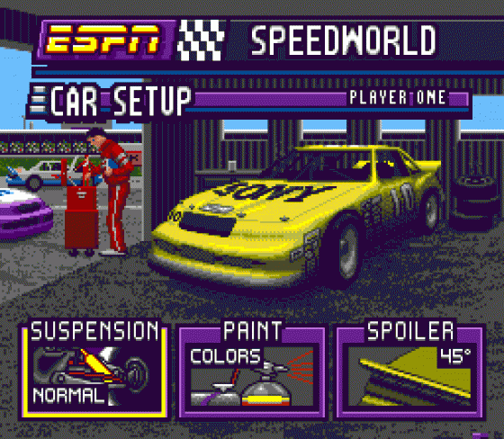 ESPN Speed World Screenshot 15 (Sega Genesis)