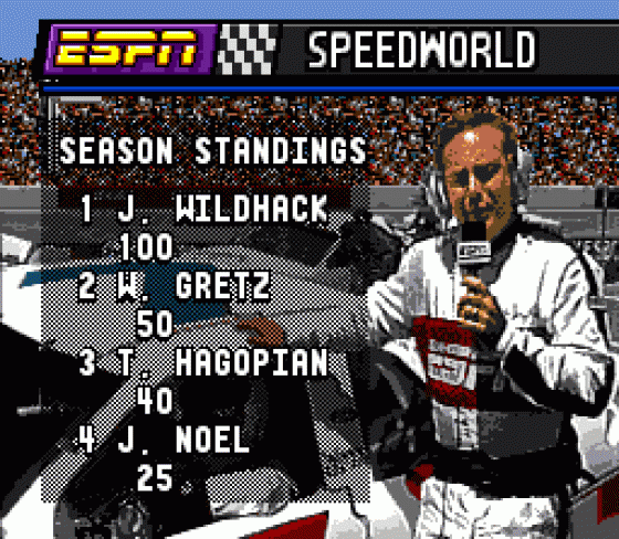 ESPN Speed World Screenshot 20 (Sega Genesis)