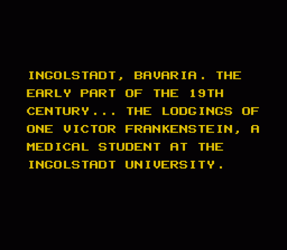 Mary Shelley's Frankenstein Screenshot 30 (Sega Genesis)