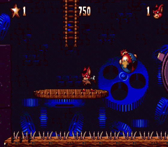 Aero The Acro-Bat 2 Screenshot 7 (Sega Genesis)