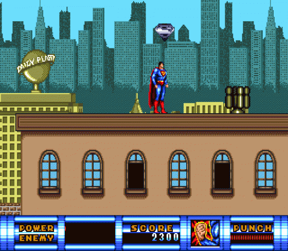 Superman Screenshot 7 (Sega Genesis)