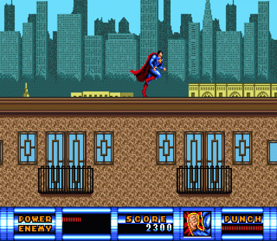 Superman Screenshot 11 (Sega Genesis)