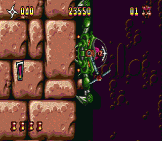 Zero the Kamikaze Squirrel Screenshot 11 (Sega Genesis)