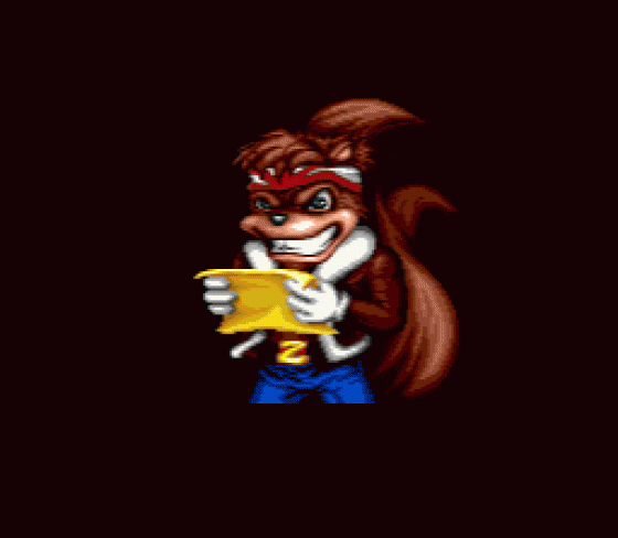 Zero the Kamikaze Squirrel Screenshot 15 (Sega Genesis)