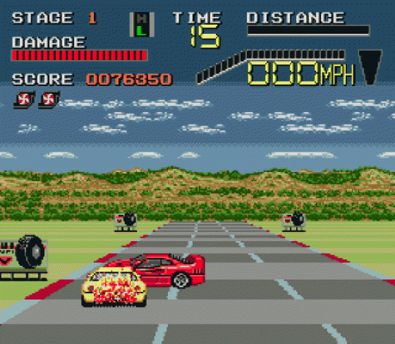 Chase H.Q. II Screenshot 7 (Sega Genesis)