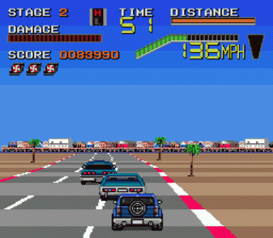 Chase H.Q. II Screenshot 10 (Sega Genesis)