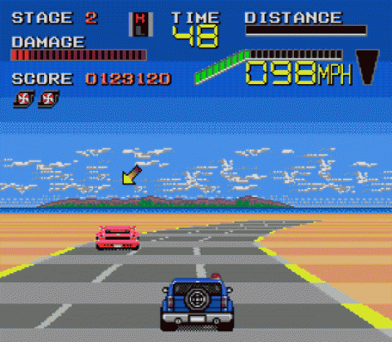 Chase H.Q. II Screenshot 11 (Sega Genesis)