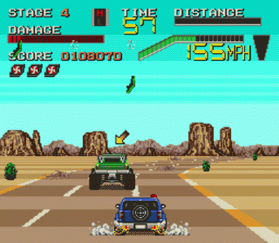 Chase H.Q. II Screenshot 22 (Sega Genesis)