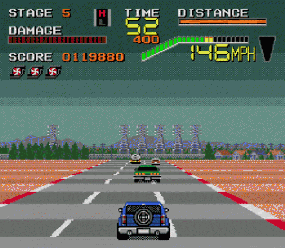 Chase H.Q. II Screenshot 25 (Sega Genesis)