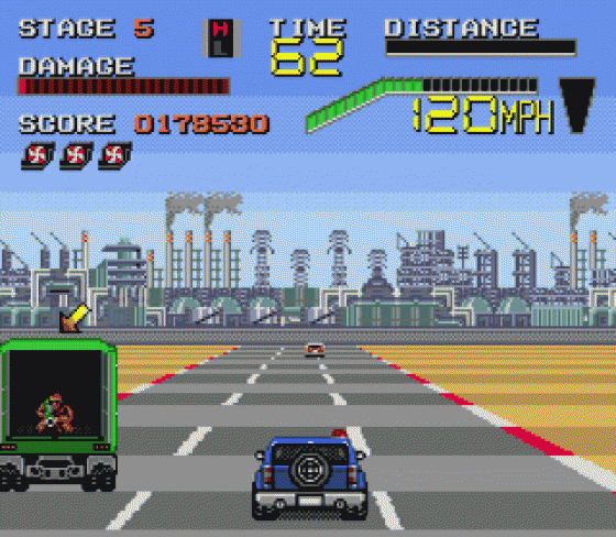 Chase H.Q. II Screenshot 26 (Sega Genesis)