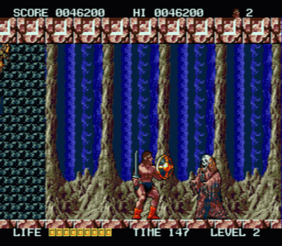 Rastan Saga II Screenshot 11 (Sega Genesis)