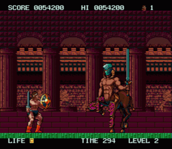 Rastan Saga II Screenshot 12 (Sega Genesis)