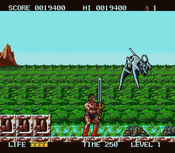 Rastan Saga II Screenshot 15 (Sega Genesis)