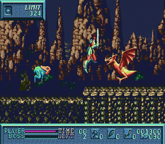 Saint Sword Screenshot 5 (Sega Genesis)