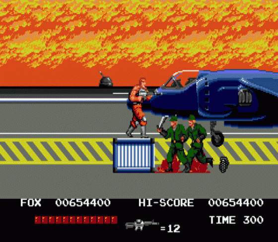 Thunder Fox Screenshot 8 (Sega Genesis)