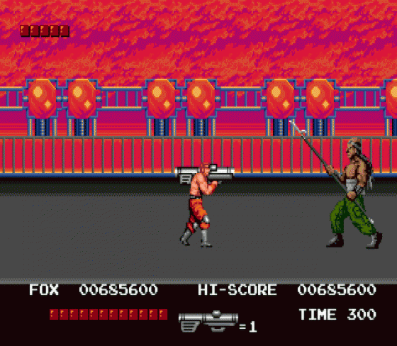 Thunder Fox Screenshot 10 (Sega Genesis)