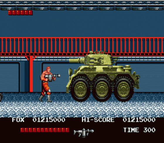 Thunder Fox Screenshot 12 (Sega Genesis)