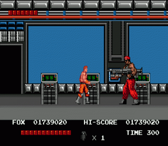 Thunder Fox Screenshot 14 (Sega Genesis)