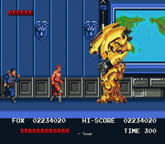 Thunder Fox Screenshot 20 (Sega Genesis)